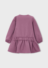 Vestito felpa cuori bambina - Vigore