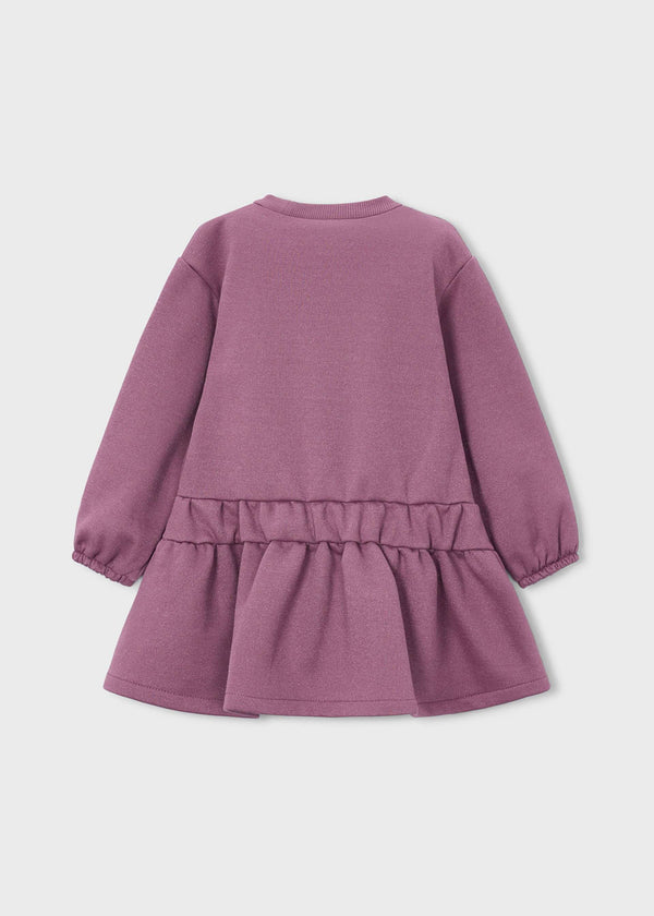 Vestito felpa cuori bambina - Vigore
