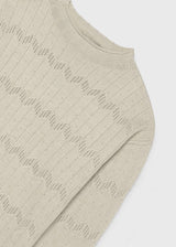 Vestito in pizzo ragazza - Crema