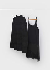 Vestito in pizzo ragazza - Nero