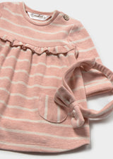 Vestito jacquard con cerchietto neonata - Vigore