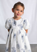 Vestito manica a palloncino bambina