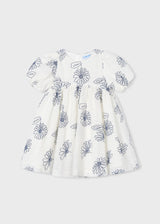 Vestito manica a palloncino bambina