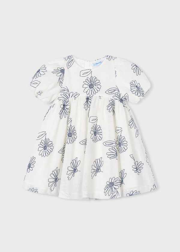 Vestito manica a palloncino bambina