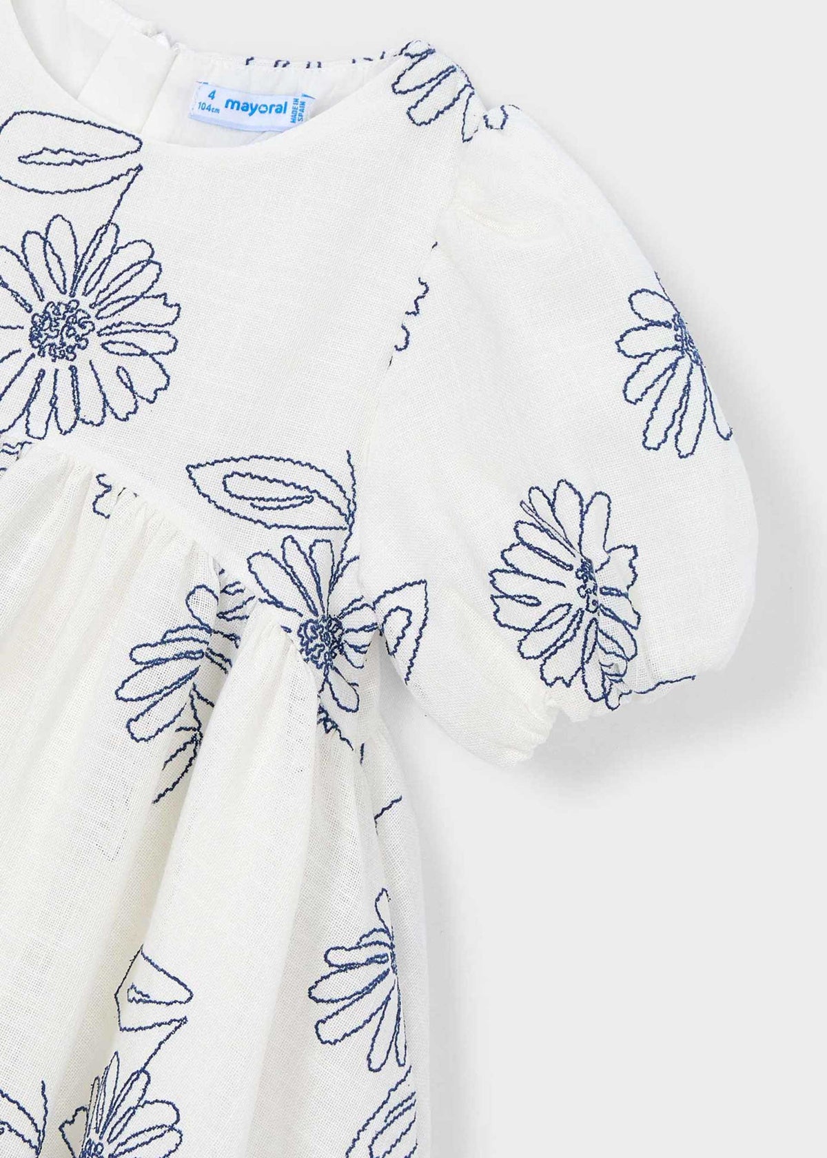 Vestito manica a palloncino bambina