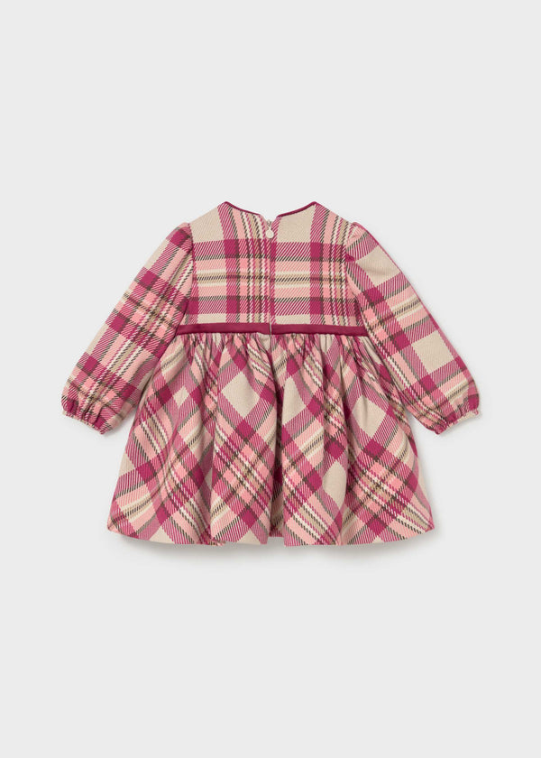 Vestito quadri neonata - Framboise