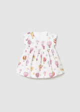 Vestito reversibile neonata - Rosa