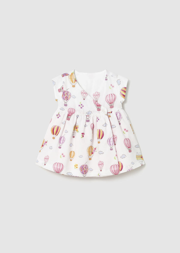 Vestito reversibile neonata - Rosa