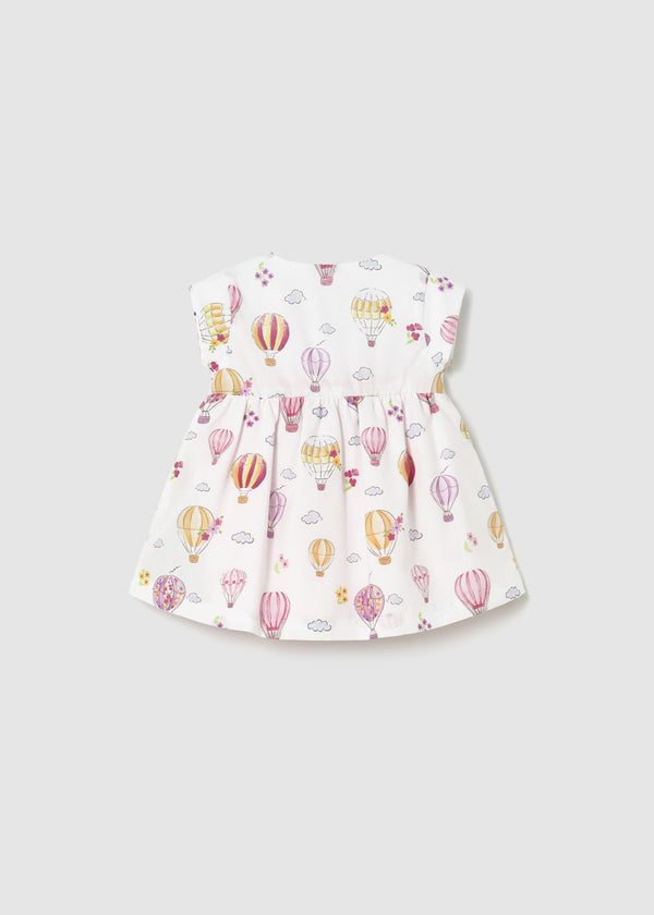 Vestito reversibile neonata - Rosa