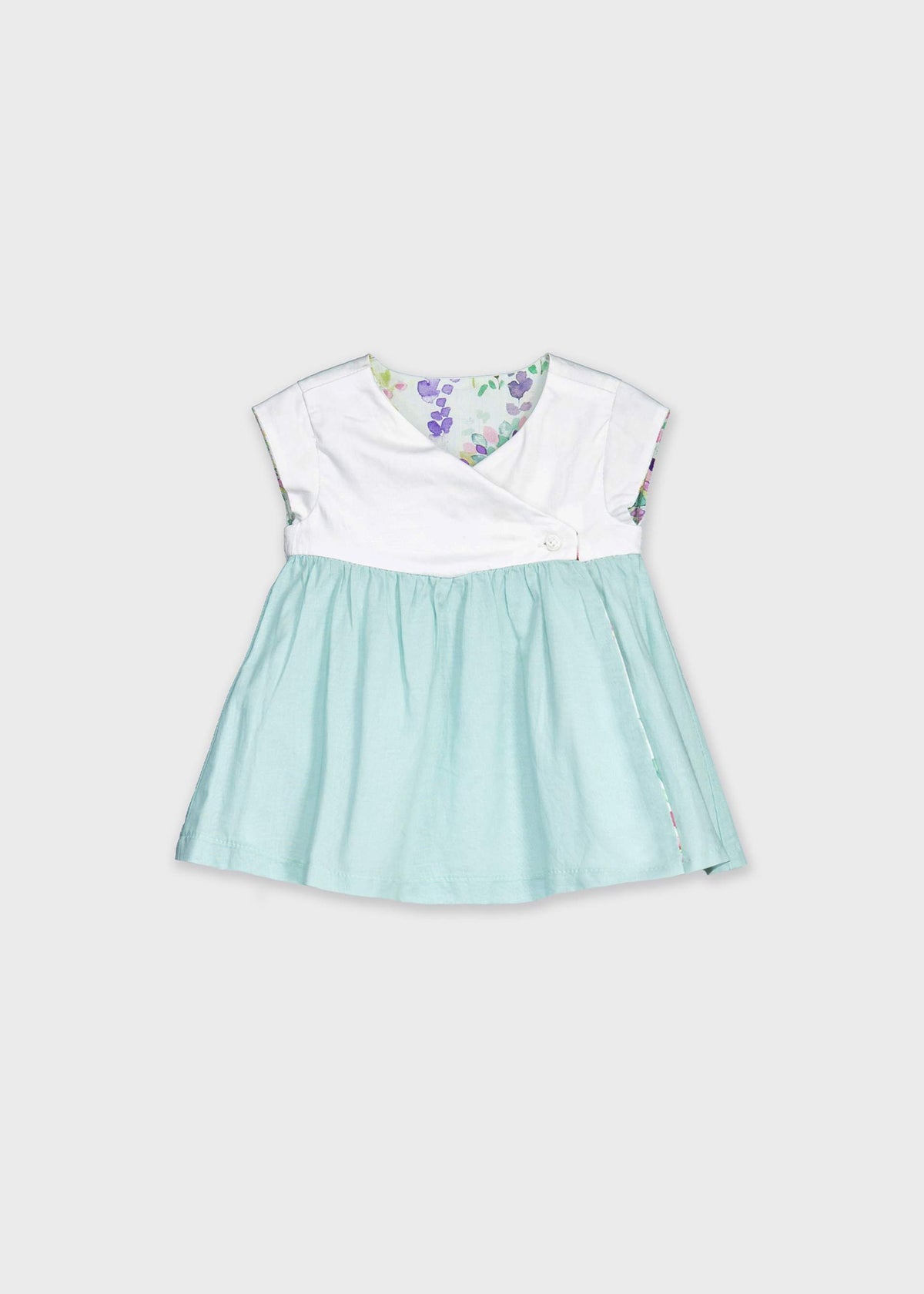 Vestito reversibile neonata - Acqua