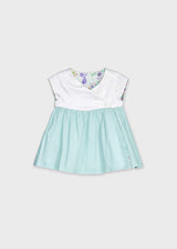 Vestito reversibile neonata - Acqua