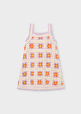 Vestito ricamato bambina