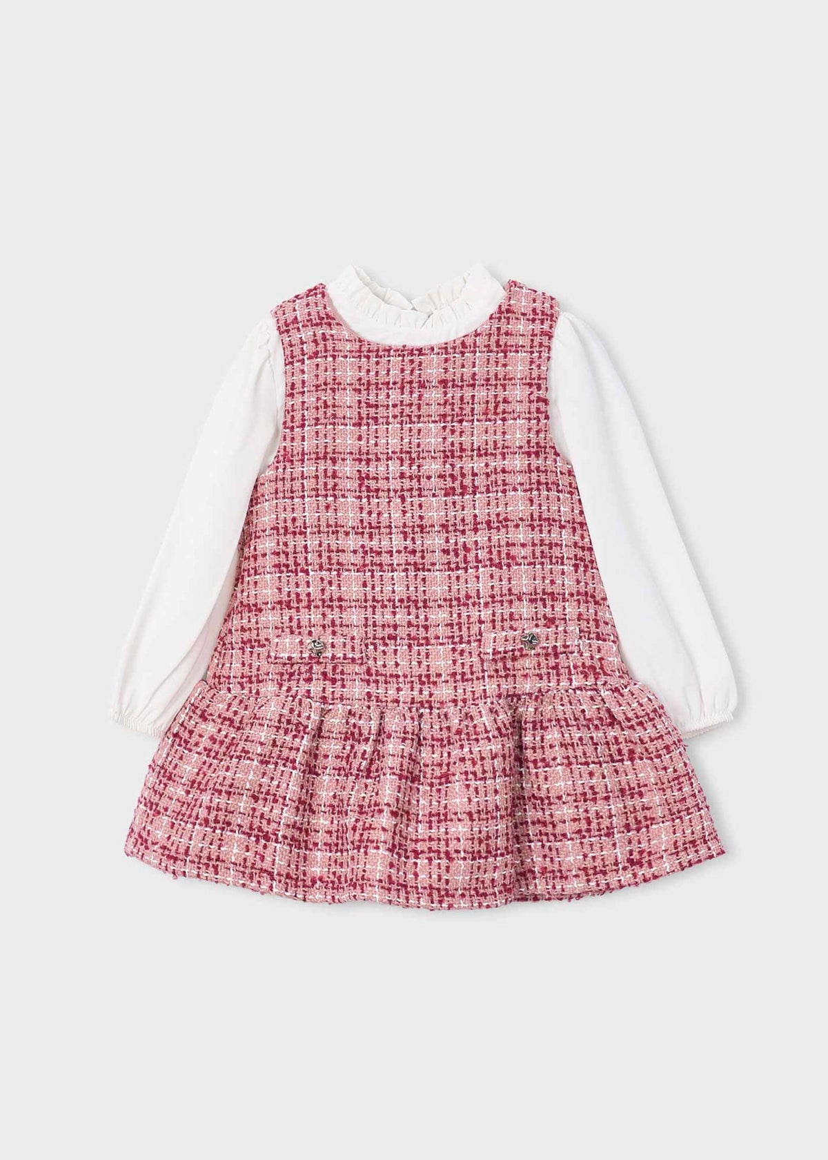 Vestito scamiciato bambina - Quarzo