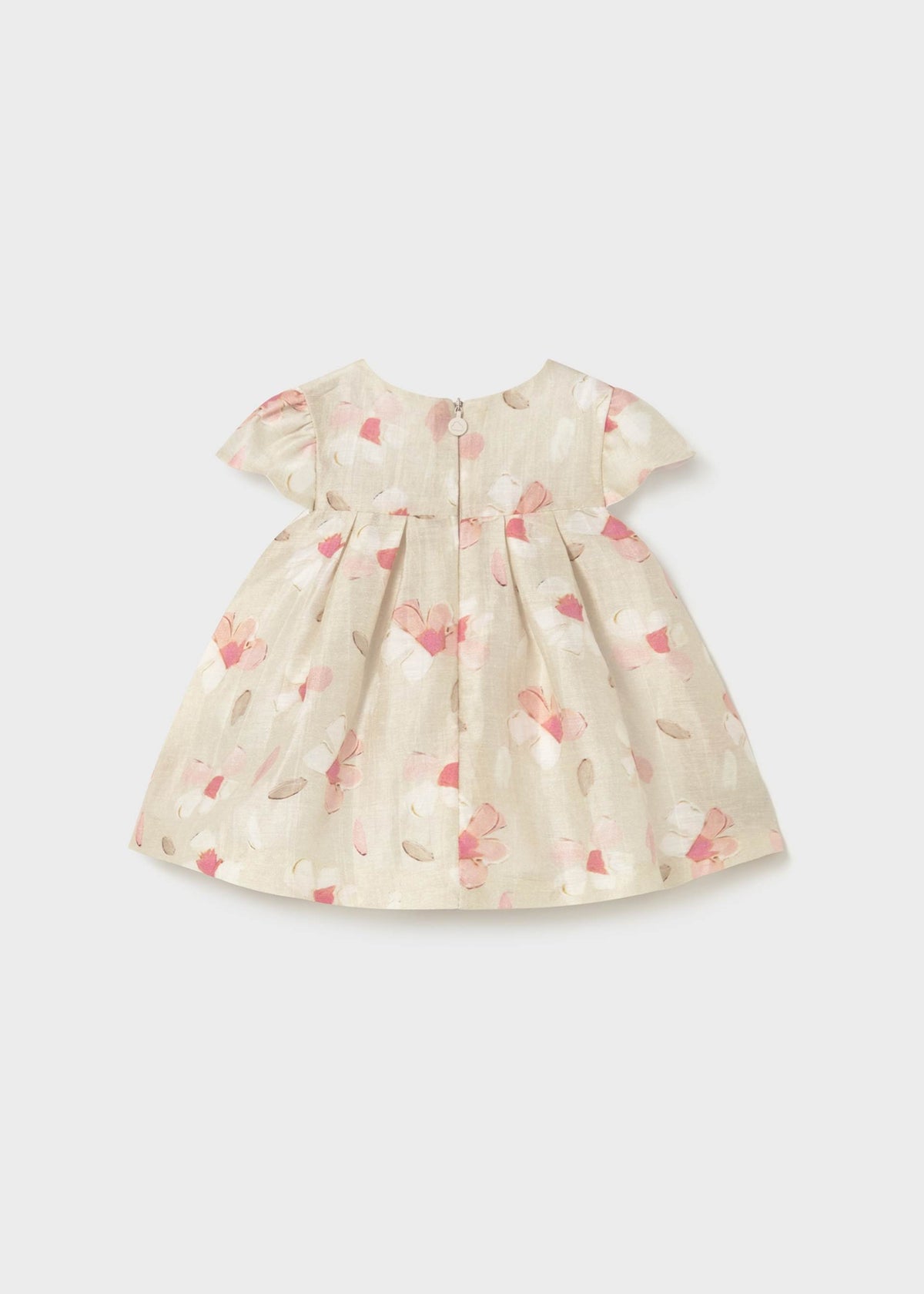 Vestito stampato cerimonia neonata - Grano