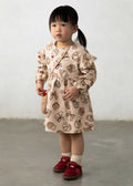 Vestito stampato con borsa bimba - Tofu