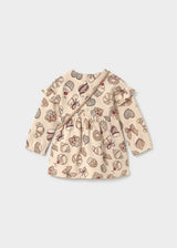 Vestito stampato con borsa bimba - Tofu