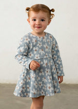 Vestito stampato jacquard bimba - Colibri