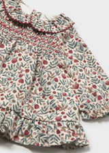 Vestito stampato neonata - Lirio