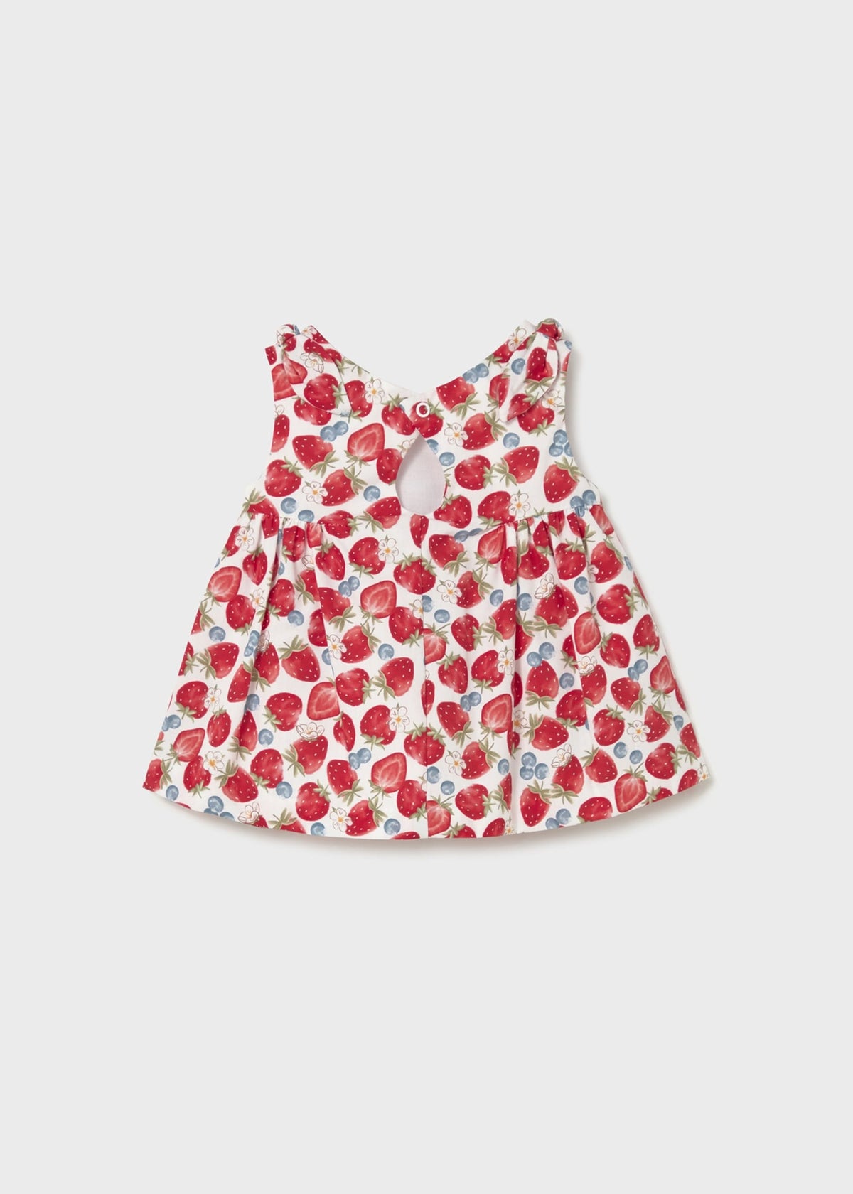 Vestito stampato neonata - Rosso
