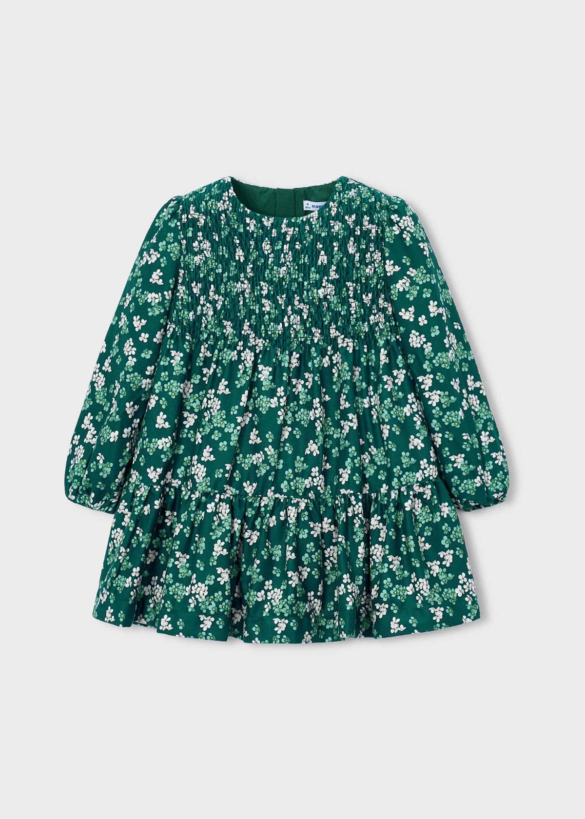 Vestito vellito stampato bambina - Ninfea