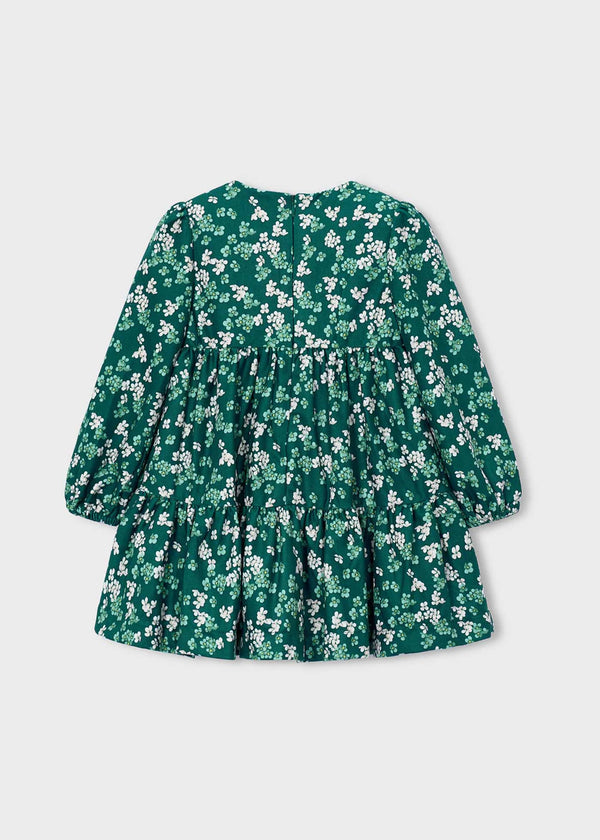 Vestito vellito stampato bambina - Ninfea