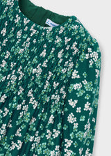 Vestito vellito stampato bambina - Ninfea